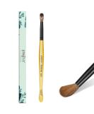 JOSLOVE Size 10 Kolinsky Acrylic Nail Brush - Handmade Round Shape for Acrylic Powder Application - 100% Pure Kolinsky Sable Hair - Gold Handle - DIY Home Salon - Buy Online on SooperMarket.com