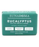 Sunaroma Soap Bar Eucalyptus With Tea Tree + Ginger 8 Ounce (2 Pack) - Buy Online on SooperMarket.com