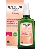 Weleda Stretch Mark Pregnancy Massage Oil 3.4 fl oz - Plant Rich Oil with Vitamin E, Sweet Almond, Jojoba, and Arnica Oils - Buy Online on SooperMarket.com