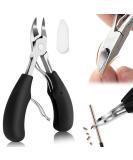 Precision Stainless Steel Foot Nail Knipper & Scissors for Ingrown Toenails - Professional Pedicure Tool & Gift - Buy Online on SooperMarket.com