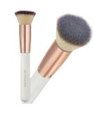 Rose Gold Kabuki Brush for Makeup - Professional Flat Top Foundation Brush for Blending Liquid, Cream, and Powder - Cruelty-Free by Lily England - Buy Online on SooperMarket.com