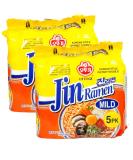 Ottogi Jin Ramen Mild Spicy Korean Instant Noodles Ramyun 120g (Pack of 10) - Buy Online on SooperMarket.com