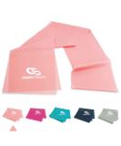 Coresteady Resistance Band For Men & Women - Exercise Band to Build Strength Flexibility Muscle & Tone - For Fitness Stretching Pilates Physio & Yoga - With Exercise Guide 1. PINK 1.3 Metre - Buy Online on SooperMarket.com