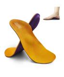 DynWalker Arch Support Insoles for Men 7.5-8 | Flat Feet Relief for Plantar Fasciitis, Achilles Tendonitis, Bunion, Metatarsalgia | Bone Spur Relief | M M Size - Buy Online on SooperMarket.com
