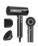 Hair Dryer - Slopehill Ionic Professional Blow Dryer with High-Speed Brushless Motor Portable & Quiet for Salon/Home/Travel - Fast Drying Men & Women - Add Concentrator - Buy Online on SooperMarket.com