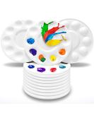 Hulameda Paint Tray Palettes, Plastic Paint Pallets for Kids or Students to Paints on School Project or Art Class-12pcs - Buy Online on SooperMarket.com
