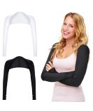 2 pieces UV protection bolero women sun protection scarf arm stulps ice cream hone cooling scarf arMMANSTRES with finger holes fingerless gloves sleeves - Buy Online on SooperMarket.com