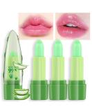 BINGBRUSH 3 Pcs AloeVera Color Changing Lipstick Queen Long Lasting Lip Care Nutritious Plumper Lip Balm Moisturizer Magic PH Temperature Color Change Lip Gloss Glossly Makeup Set for Women 3 Count (Pack of 1) 3 Pcs Aloe... - Buy Online on SooperMarket.com