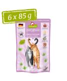 Granapet Delicatessen Lamb & Turkey Wet Cat Food - Gourmet Cereal-Free & Sugar-Free 6 x 85g Pack - Buy Online on SooperMarket.com