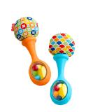 Fisher-Price Maracas, Set Of 2 Newborn Toys, Blue And Orange, Rattle 'N Rock Maracas, Baby Toys For Ages 0-6 Months Blue/Orange Rattle - Buy Online on SooperMarket.com