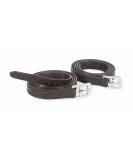 Shires Easy Care Non Stretch Stirrup Leathers Havana 54 - Buy Online on SooperMarket.com