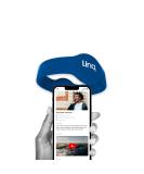 Linq Bracelet v3 - Smart NFC and QR Technology Band for Networking  Custom Links  Videos  and More (Blue) - Buy Online on SooperMarket.com