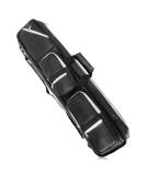ICZW 4x8 Pool Cue Case - Leatherette Soft Cue Bag for 4 Butt 8 Shaft Billiard Sticks (Black) - Buy Online on SooperMarket.com