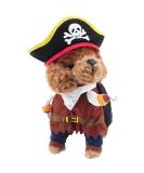DELIFUR Pet Dog Costume Pirates of the Caribbean Style Cat Costumes(M) Medium Pirate - Buy Online on SooperMarket.com