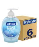 Softsoap Liquid Hand Soap, Fresh Breeze - 7.5 Fluid Ounce (Pack of 6) - Buy Online on SooperMarket.com