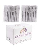 200 Pcs PANA Disposable Plastic Spatulas for Skin Care & Facial Masks - Gray - Buy Online on SooperMarket.com