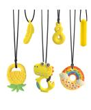 6 Packs Kielezeuge Silicone Chew Pendants for Autistic Children | Safe Sensory Bite Toys - Buy Online on SooperMarket.com