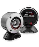 Pyramid 300 Watt Marine Tweeter Speaker - 3.75 Aluminum Bullet Horn w/ 1 Titanium Dome Tweeter, 2k-25kHz Frequency Response, 4 Ohm Impedance, Heavy Duty 20 Oz. Magnet Structure -TW28 (Pair) Speaker Standard Packaging - Buy Online on SooperMarket.com