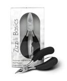 Zizzili Basics Large Toe Nail Clippers for Thick or Ingrown Nails - Easy Grip, Sharp Stainless Steel - Best Pedicure Tool for Seniors - Black Handle - Buy Online on SooperMarket.com