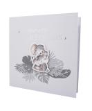 Grey Elephant Themed Baby Growth Records Book | Personalize First Adventures, First Haircut, First Christmas | 32 Page Keepsake Album - Buy Online on SooperMarket.com