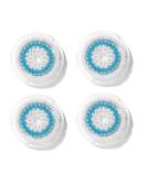 Clarisonic Deep Pore Facial Cleansing Brush Head Replacement 4-Count | Compatible with Mia 1, 2, Fit | Individually Packaged - Buy Online on SooperMarket.com