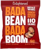 Enlightened Bada Bean Bada Boom - Buffalo Wing Vegan Protein Snacks | Gluten-Free Roasted Fava Beans (24 Pack) - Buy Online on SooperMarket.com