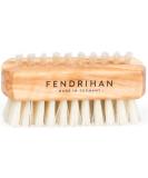 Fendrihan Travel Size Dual Sided Olivewood Nail & Hand Brush | Natural Boar Bristles | Made in Germany - International Shipping - Buy Online on SooperMarket.com