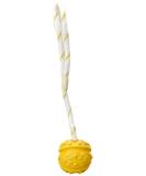 Trixie 33482 Ball on a rope natural rubber floats 7/35 cm assorted colors - Buy Online on SooperMarket.com