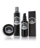 Mr. Burtons Beard Care Set Pure - 3 Pieces: Beard Oil Balm & Shampoo for Ultimate Grooming - Buy Online on SooperMarket.com