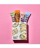 Karl Karlo Fruchttriegel Tasting Package Lemon Ginger Orange and Haselnut - 4 x 35g |Vegan sweets based on date |Vegan snack without additives gluten -free and nutri score a ginger lemon orange hazelnut 4 pieces (1 Pack) - Buy Online on SooperMarket.com