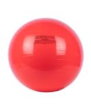 THERABAND Exercise and Stability Ball for Improved Posture, Balance, Core Fitness, Coordination, Rehab Red - 55cm - Buy Online on SooperMarket.com
