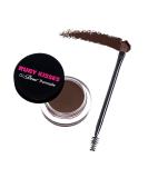 Ruby Kisses Go Brow Pomade - Dark Brown | Water-resistant, Long-lasting, Smudge-proof Eyebrows - Buy Online on SooperMarket.com