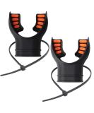 JUSTOOP Scuba Diving Snorkeling Octopus Silicone Regulator Mouthpiece with Regulator Tie, Orange/Black/Yellow/Green - Buy Online on SooperMarket.com
