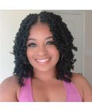 BOHOBABE Crochet Passion Twist Hair 10 Inch Short Pre-looped 8 Packs - 1B - Buy Online on SooperMarket.com