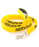 NERVOUS FriendlyDogCollars Colour Coded Dog Accident Prevention Leads 1.2m Prevents Dog Accidents By Letting Others Know Your Dog In Advance Award Winning NERVOUS Yellow - Buy Online on SooperMarket.com