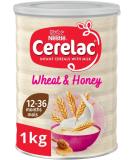 SMA Honey Nestle Cerelac Honey and Wheat with Milk Infant Cereal 12 Months+ 1 kg (Pack of 1) - Buy Online on SooperMarket.com