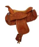 5 Decorative Western Saddle Light Brown - AJ Tack Wholesale - Buy Online on SooperMarket.com