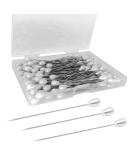 200PCS Corsage Pins  Teardrop Pearl Sewing Pins  Long 2inch Straight Sewing Wedding Bouquet Pins for Wedding  Jewelry  Flower DIY Decoration  Quilting and Craft (200Pcs  White) - Buy Online on SooperMarket.com