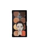 Ruby Kisses 3D Contour Artist Cream Makeup Palette - Medium Dark - 1 Count - Buy Online on SooperMarket.com