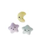 Petstages Toss 'N Twinkle Cat Toys with Catnip - 3 Pack Stars | International Shipping Available - Buy Online on SooperMarket.com