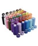 72Pcs Prewound Bobbins and Thread Spools  36 Colors 400 Yards per Polyester Thread Spools  36 Colors Prewound Bobbin for Hand & Machine Sewing  Emergency and Travel  DIY and Home - Buy Online on SooperMarket.com