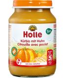 Holle organic pumpkin with chicken (6 x 190 gr) - Buy Online on SooperMarket.com