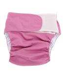 Dekaim Adult Cloth Diaper - Reusable Washable Adjustable Large Nappy (Rose Red) - Buy Online on SooperMarket.com