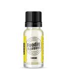 Foodie Flavours Natural Lemon Flavouring High Strength - 15ml Lemon 15 ml (Pack of 1) - Buy Online on SooperMarket.com