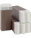EpilWax Set of 6 Chocolate Wax Cartridges for Hair Removal - Large 100 ml Roll-on Waxing Refills Chocolate 100 ml (Pack of 6) - Buy Online on SooperMarket.com
