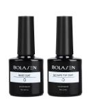 BOLASEN Gel Base and Top Coat(2x8ML) No Wipe Gel Top Coat and Nail Base Coat Long Lasting Base and Top Coat for Nail Art Glossy Shine Gel Nail Top Coat Soak Off Top and Base Coat Easy DIY 16 ml (Pack of 1) - Buy Online on SooperMarket.com
