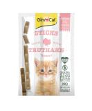 GimCat Sticks Kitten Turkey - Soft chewing sticks with a high meat content and no added sugar - 1 pack (1 x 3 sticks) - Buy Online on SooperMarket.com