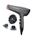 Remington Keratin Protect Ionic Hair Dryer Infused with Keratin and Almond Oil for healthy looking hair 2 Concentrators (super slim & fast-drying) & Diffuser Attachment Professional 2200W AC8008 - Buy Online on SooperMarket.com
