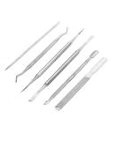 Ingrown toenails set professional nail care ingrown toenails File & Lifter Kit 6PCs Pre stainless steel manicure & pedicure set nail files and ingrown toenail tools - Buy Online on SooperMarket.com