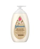 Johnson's Skin Nourish Moisturizing Baby Lotion for Dry Skin with Vanilla & Oat Scents, Gentle & Lightweight Body Lotion for The Whole Family, Hypoallergenic, Dye-Free, 16.9 fl. oz - Buy Online on SooperMarket.com